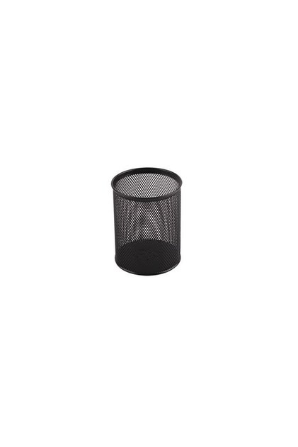 Suport instrumente de scris Office Cover 802, cilindric, plasa metalica, negru
