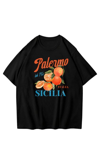 Unisex Palermo Sicily Tshirt White