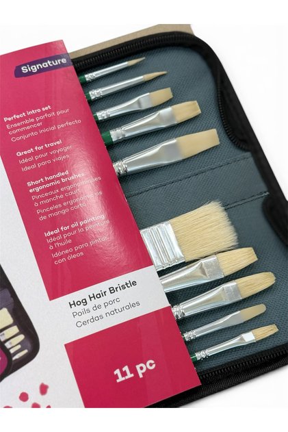 OIL BRUSH SET