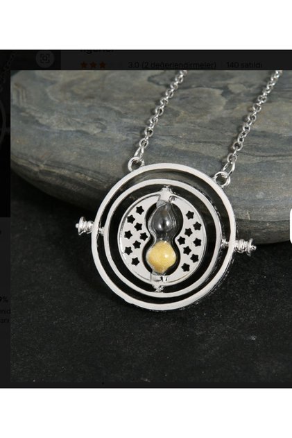 Harry Potter kolye, Hermione, Harry Potter takı, Harry Potter kolye, Harry Potter kostümü, hermione, kum saati kolye, Harry Potter kum saati kolye,