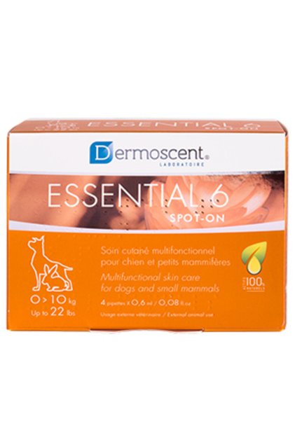 Essential 6 spot-on Caine 0-10 kg x 4 pipete