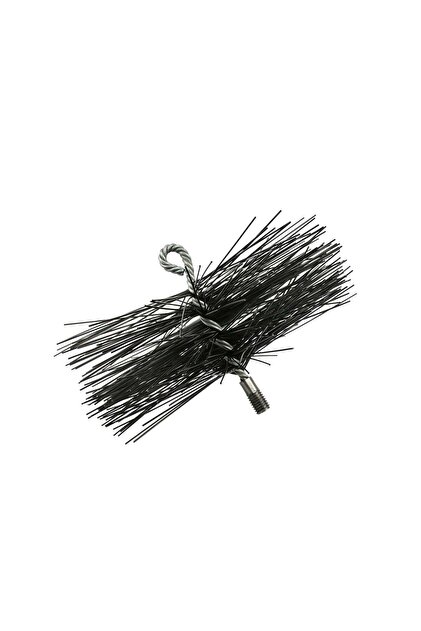 Cap de perie pentru coș de fum din PVC, 200 mm, G66716