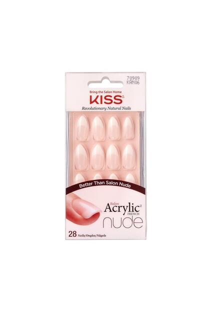 Salon Acrylic Nude Nails Kan06C