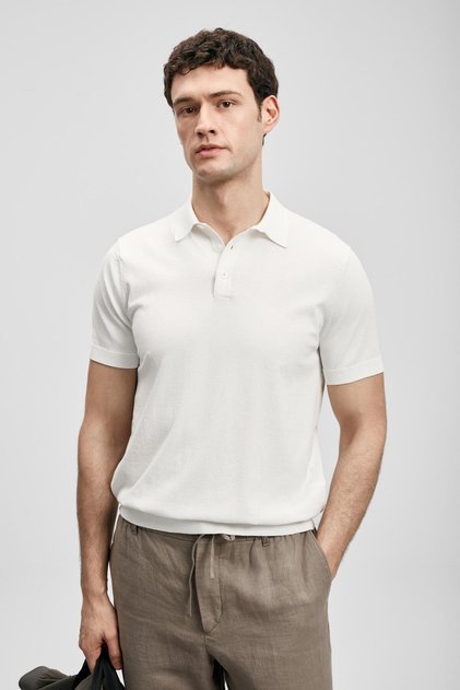 111090134 Derek Men's Knitwear Polo T-Shirt