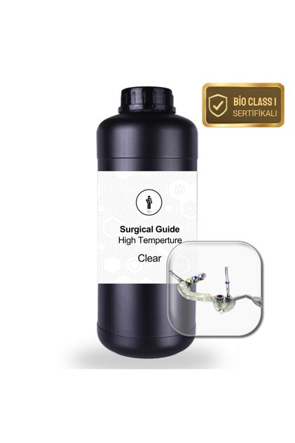 Dental Surgial Guide High Temperture Reçine 1 Kg / Şeffaf