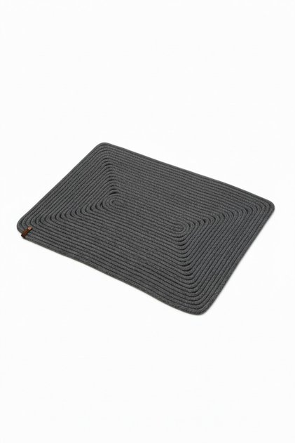 Venice Jute Bath Mat – Washable Straw-Look Non-Slip Bath and Doorway Mat - Double Sided