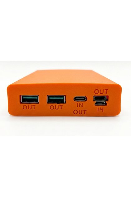 Çift USB 5V 22.5W Led'li Micro Type-C Powerbank Hızlı Şarj Modülü Ve Powerbank Kutusu (PİLL