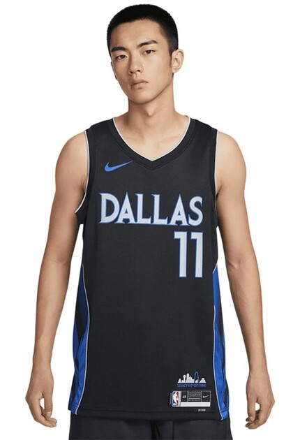 NBA Kyrie Irving Dallas Mavericks City Edition Swingman Mens Basketball Jersey Dri Fit Erkek Ba