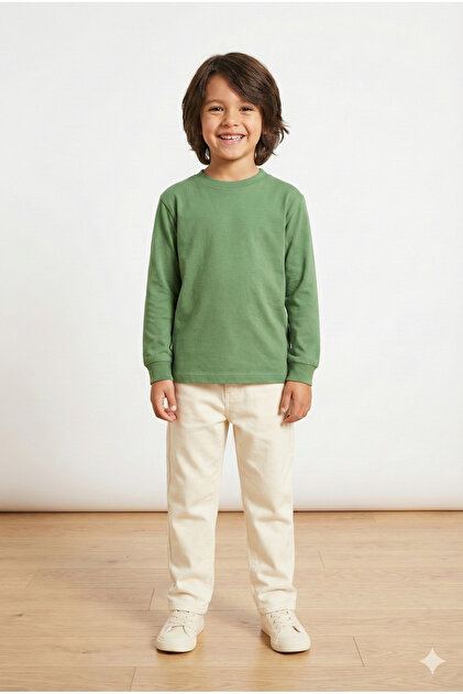 100% Cotton Boys' Comfort Sweatshirt
