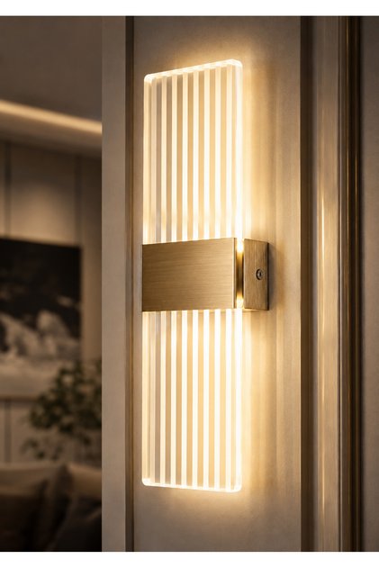 Modern Style Wall Light Fixture with Three Integrated Lights | Integrated Led Lighting – Get Ready to Be Amazed from the Very First Moment