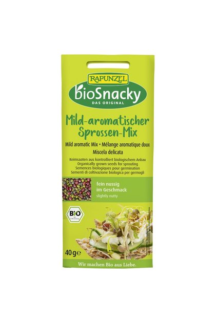 Amestec aromatic organic de semințe pentru germinare, 40g