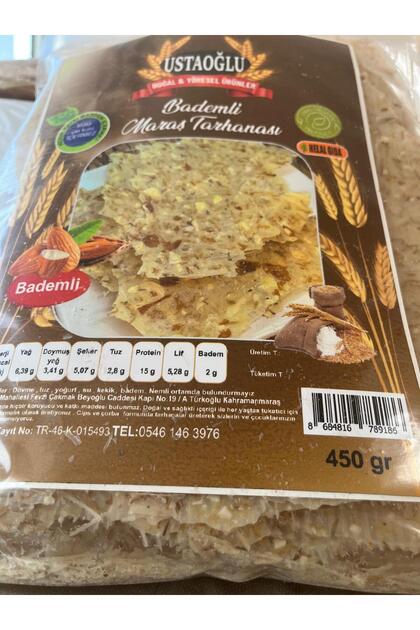 Bol yoğurtlu, geleneksel usulle üretilmiş, Maraş Cips Tarhanası (BOL BADEMLİ) (450 Gr)