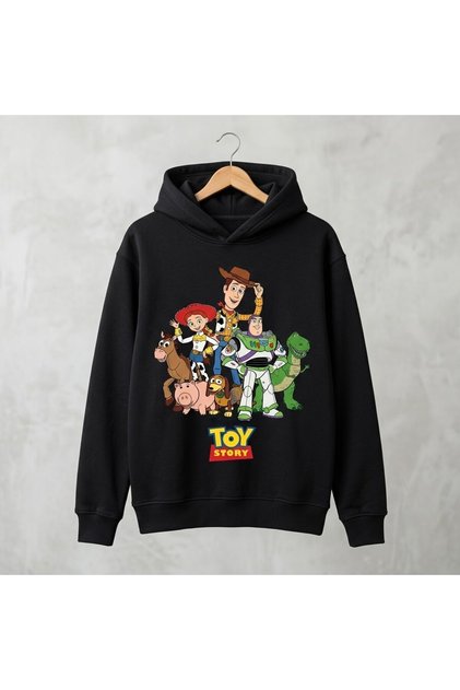 Toy Story Printed Hooded 100% Cotton Kids Sweatshirt