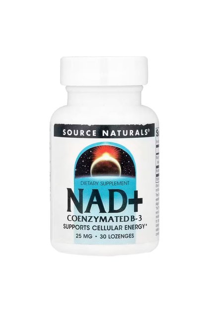 NAD+ Brain & Cognitive Coenzymated Vitamin B3 Niacin 30 Lozenges