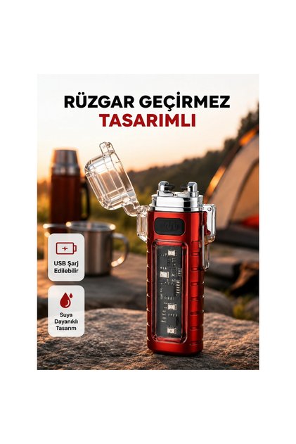 Rüzgar Geçirmez Elektrikli, Çoklu Işık Modlu Tasarım