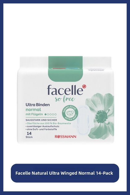 Natural Ultra Pad Winged Normal 14-Pack