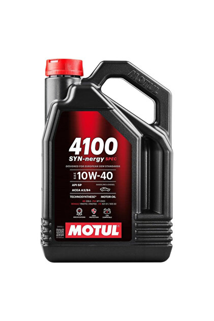 Motul 4100 SYN-NERGY SPEC 10W-40 4L - Fiyatı, Yorumları