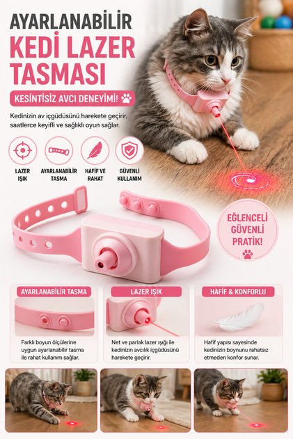 Uninterrupted Hunting Experience: Adjustable Cat Laser Collar