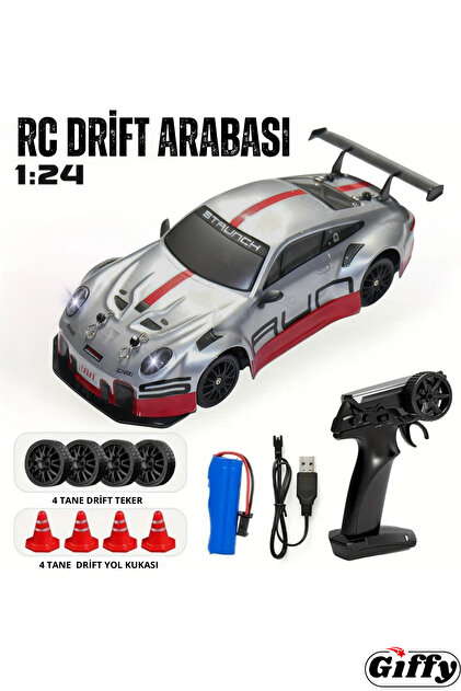 giffy Oyuncak 4x4 Uzaktan Kumandalı RC Drift Arabası, Şarjlı
