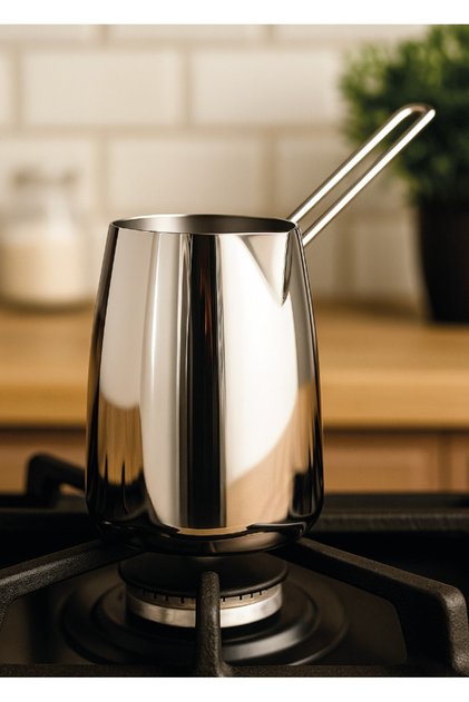 Didim Çelik Kulplu Sütlük & Cezve N0:5 800ml