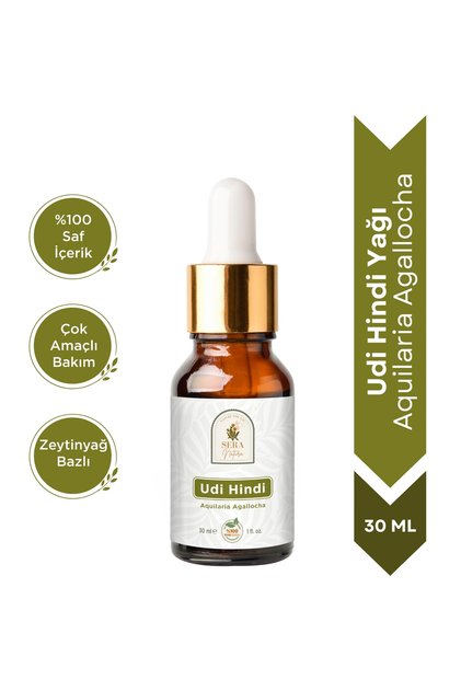 Udi Hindi Yağı 30 ml. %100 Saf / Doğal Bağışıklık Desteği ve Ferah Nefes Deneyimi