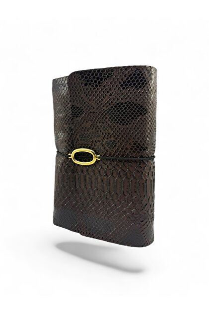 Yılan Desen A5 Defter Kılıfı & Organizer – Unisex Notebook Koruyucu Kılıf