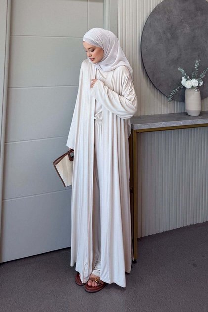 Turhan Combed Cotton Suit Beige