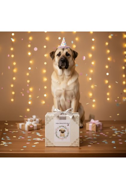 Sivas Kangal Çizimli Doğum Günün Kutlu Olsun Kartı ,Doğum Günü Tebrik Kartı,Köpekli Tebrik Kartı