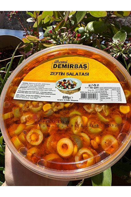Zeytin Salatası Özel soslu 600gr