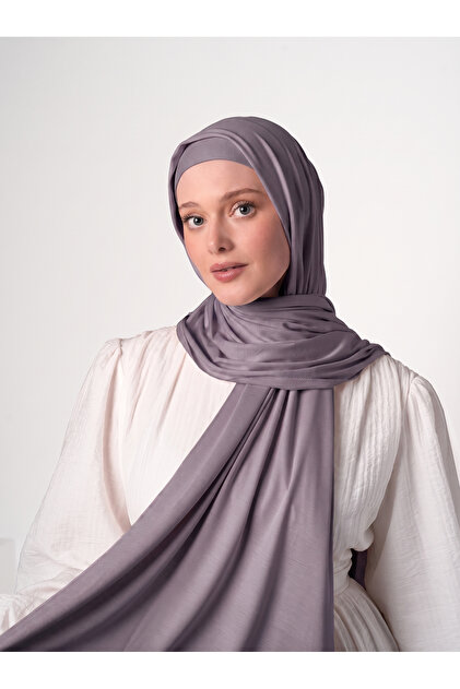 Jarse Viscose Shawl - Soft Fabric Shawl - Plum - (St131), (Id 2913118)