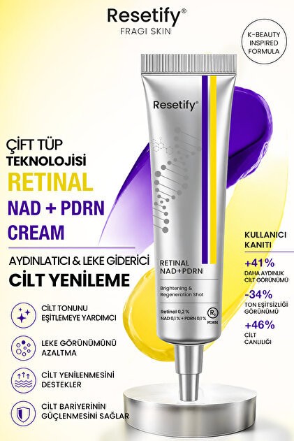 NAD + PDRN Tightening(Sıkılaştırıcı) Shot Cream 40 ML