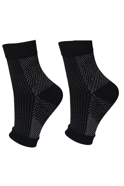 L/XL 1Pair-Black2 1Pair Plantar Fasciitis Socks Sleeves,30-40mmHg Compression Socks for Ankle Suppor