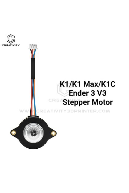 K1-K1C-K1MAX Motor K1C Stepper Motor For K1/ K1Max/Ender 3 V3 Extruder 1.8 Degree Press 12 Tooth Gea