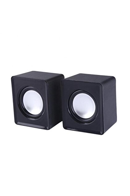 Black Mini Speaker For Computer PC Laptop Desktop Caixa De Som Sound Box Music Audio System Column C