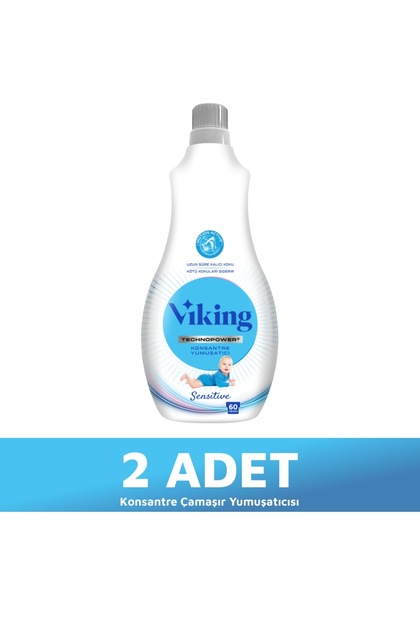 TECHNOPOWER Konsantre Çamaşır Yumuşatıcısı Sensitive 1440 ml 2 Adet