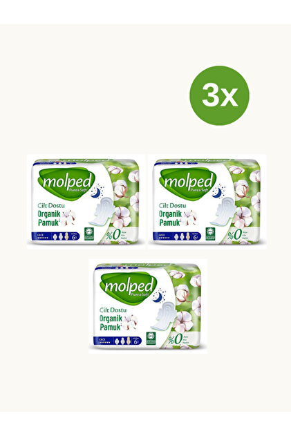 Pure & Soft Night Single Pack of 6, 3 Pieces