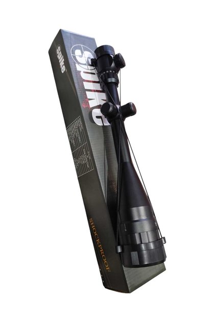 6-24x50 AOEG Kırmızı/Yeşil Işıklı Mil-Dot Reticle Taktik Tüfek Dürbünü
