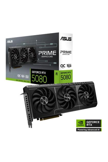 Asus Geforce Prime-Rtx5080-O16G 16Gb Gddr7 256Bit 1Xhdmi 3Xdp Graphics Card