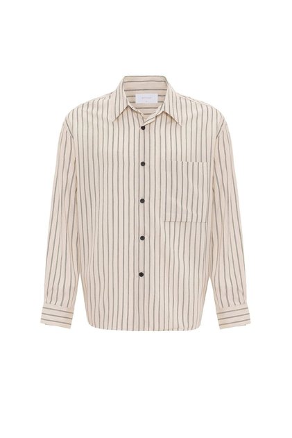 Relax fit striped men's shirt