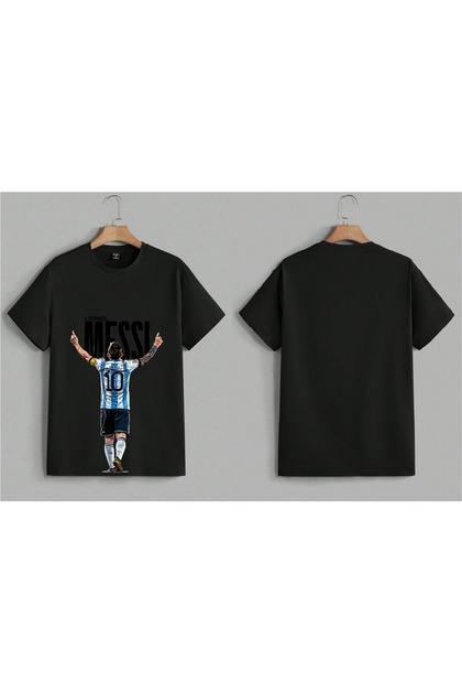 Messi Printed Oversized T-Shirt