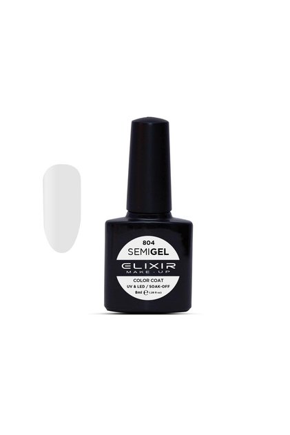 SEMI GEL (ΗΜΙΜΟΝΙΜΟ ΒΕΡΝΙΚΙ) - 804 (White) 8ML