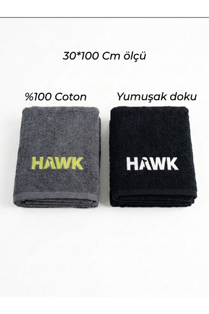 Sports Towel Fitness Towel Set of 2 Gym Towel Cotton Coton Unisex Towel 30*100 cm