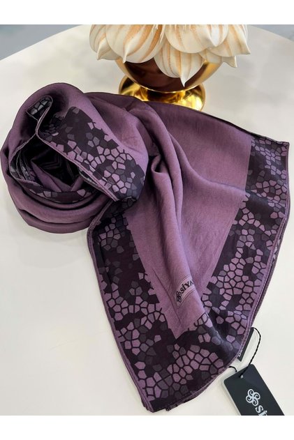 Si̇yane Cupra Viscose Shawl - 2