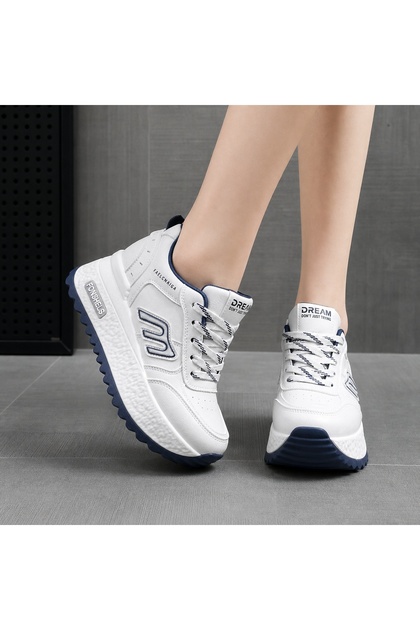 Sneakers dama cu platforma din piele Ecologica Plot