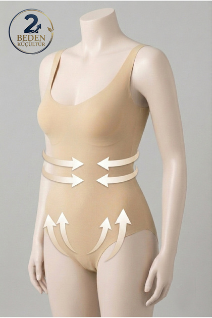 Body Corset with Chest Support Women's Tummy Tuck Body Shaper Seamless Waist Shaping Corset - 3004