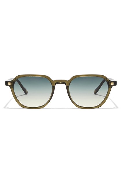 RIVER Large Sunglasses, Green