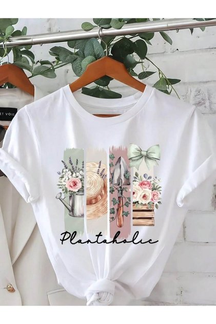 New Season Women's T-Shirt, Regular Fit, Breathable Soft Fabric
