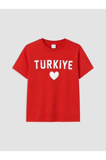 Timeless Clothing & Timeless Choices Zero Roba Collar Turkey Printed Girls' T-Shirt