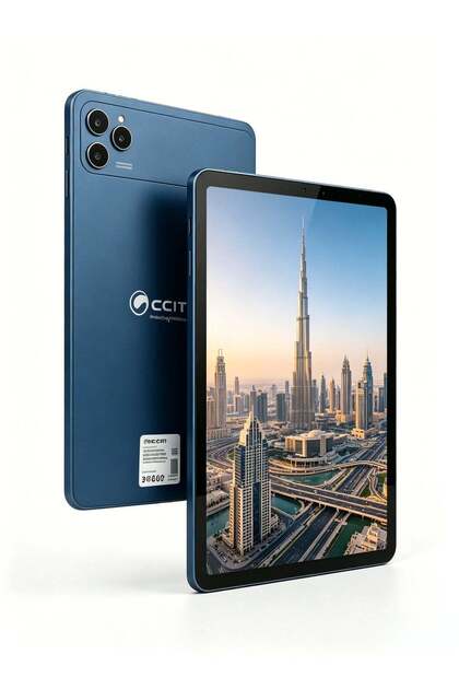 Tab 17 Plus Tablet, 11-Inch In-Cell IPS LCD, 16GB RAM, 1TB ROM, 5G Dual SIM, 12000mAh Battery - BLUE
