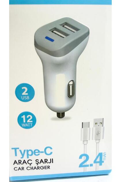 Samsung Galaxy S20 / S20 Fe / S24 / S24 Plus uyumlu 12-24v 5v2,4A 12V ÇİFT USEBE Ultra Hızlı Araç Şarj Aleti